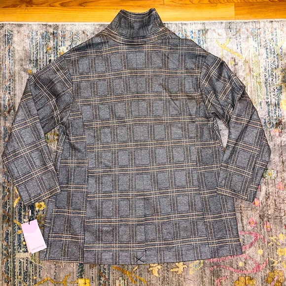 Anthropologie Avec Les Filles Longline Plaid Blazer - Picture 8 of 13